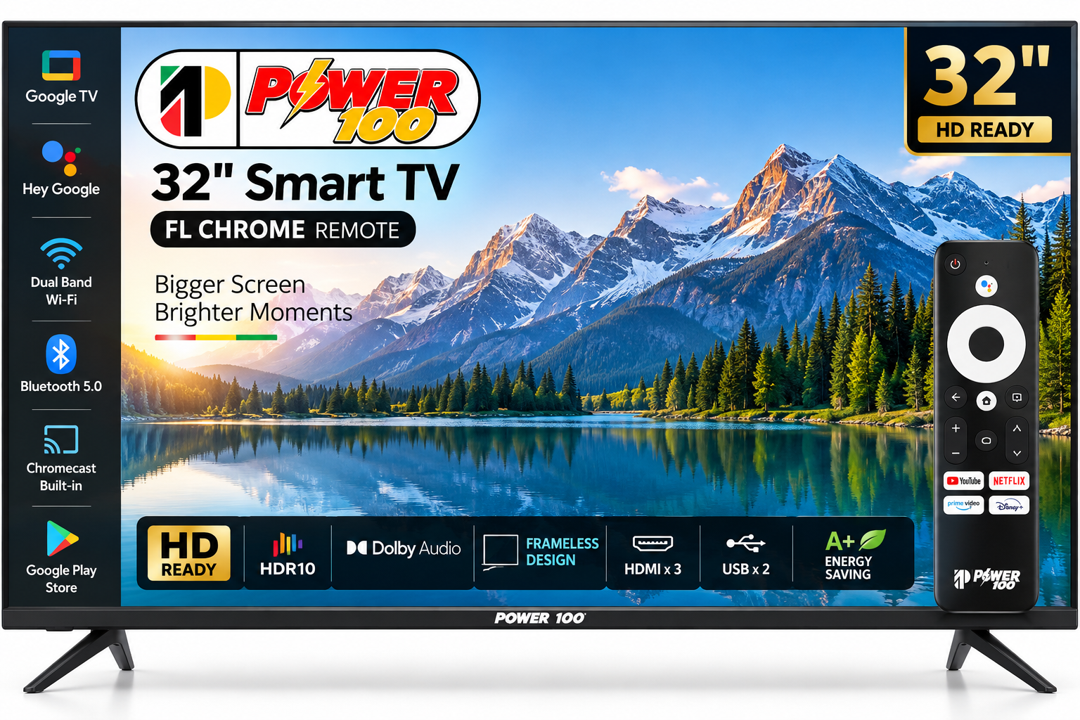 POWER100 Smart TV